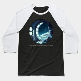 Slowdive  - Souvlaki Space Station - Retro Style Fan Design Baseball T-Shirt